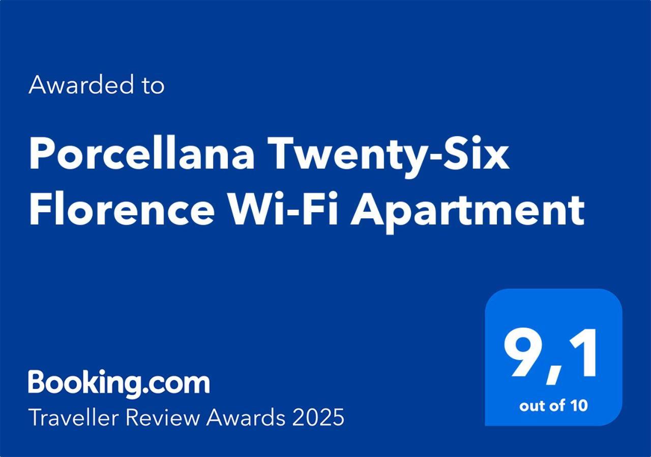 Porcellana Twenty-Six Florence Wi-Fi Apartment מראה חיצוני תמונה